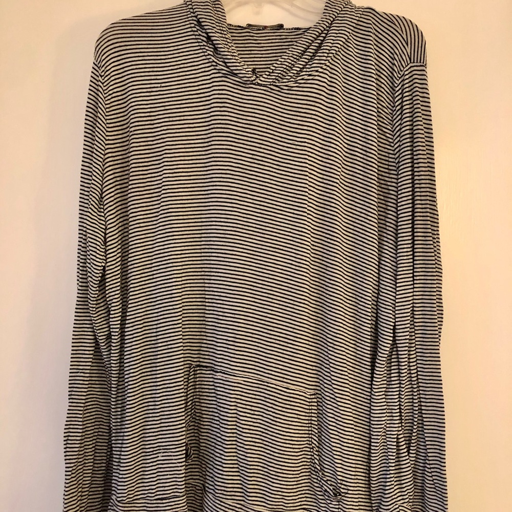 Brandy Melville striped hoodie